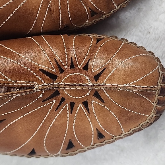 Pikolinos Jerez Women's Slip On Leather Moccasins - Picture 4 of 12